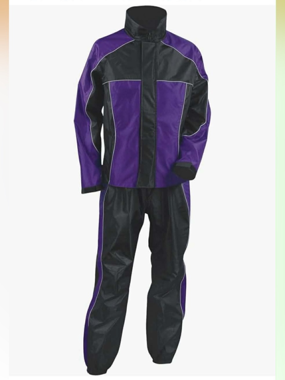 Milwaukee Leather Women’s Motorcycle Water Proof Rain Suit size L NWT
